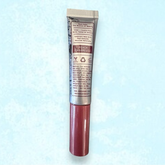 🆕 Born Ruby Oh-So-Natural Blush Drops: Peach Charmeuse 5.5ml - Picture 4 of 4